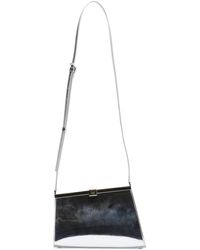 N°21 - Petite Jeanne Metallic Shoulder Bag - Lyst