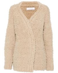 Liska - V-Neck Long-Sleeve Cardigan - Lyst