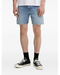 Fiorucci - Short En Jean À Patch Logo - Lyst