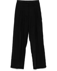 Helmut Lang - Dbl Pleated Pant.Woo - Lyst