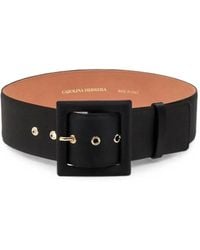 Carolina Herrera - Icon Buckle Belt - Lyst