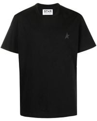 Tシャツ・カットソー GOLDEN  DELUXE BRAND Cotton t-shirt with star print Cotton t-shirt with star print GOLDEN GOOSE DELUXE BRAND