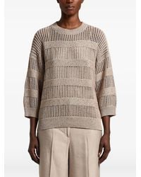 Peserico - Sequin-Embellished Jumper - Lyst