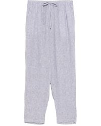 Eileen Fisher - Cropped-Hose Aus Leinen - Lyst