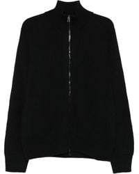 Roberto Collina - Zip-Front Merino-Wool Cardigan - Lyst