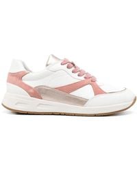 Geox - Bulmya Panelled Sneakers - Lyst