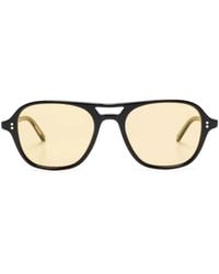 Garrett Leight - Round-Frame Sunglasses - Lyst