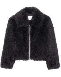 Stand Studio - Veste Zippée À Design Texturé - Lyst