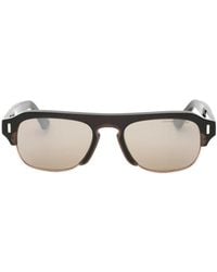 Cutler and Gross - Geometric-Frame Sunglasses - Lyst