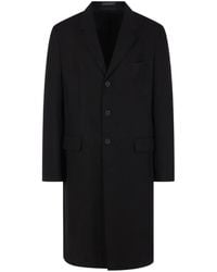 Yohji Yamamoto - Single-Breasted Coat - Lyst