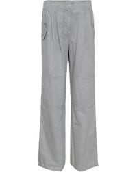 Ulla Johnson - Casey Pleated-Pocket Trousers - Lyst
