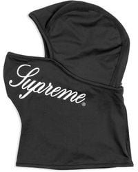 Supreme - Script Logo-Print Balaclava - Lyst