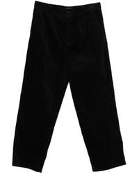 A.P.C. - Ribfluwelen Straight Broek - Lyst