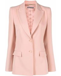 Alberta Ferretti - Blazer Con Botones - Lyst