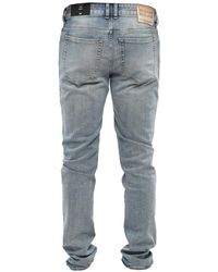 DIESEL Skinny Coated Jeans in Black for Men | Lyst