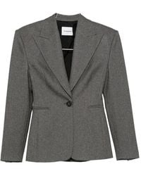 ANDAMANE - Toni Single-Breasted Blazer - Lyst