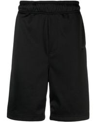 Lanvin - Logo-embroidered Track Shorts - Lyst