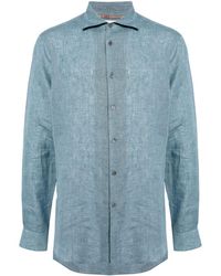 Paul Smith - Long-sleeve Linen Shirt - Lyst
