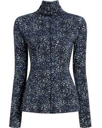 Proenza Schouler - Audrey Speckled Turtleneck Top - Lyst