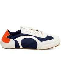 Dorothee Schumacher - Panelled Mesh-Insert Sneakers - Lyst