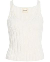 KHAITE - Val Top - Lyst