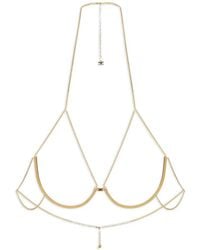 Elisabetta Franchi - Bodychain Necklace - Lyst