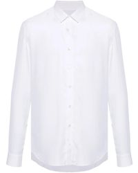 Patrizia Pepe - Long-Sleeve Striped-Jacquard Shirt - Lyst