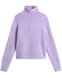 Woolrich - Trui Met Hoge Hals - Lyst