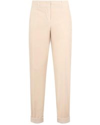 Peserico - Elegant Pants, Soft And Versatile - Lyst