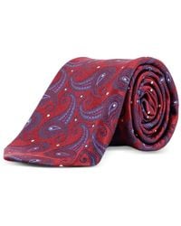 Kiton - Krawatte Mit Paisleymuster - Lyst