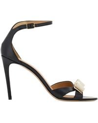 Ferragamo - 90Mm Vara Bow Sandals - Lyst