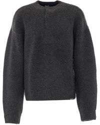 Represent - Ramone Pullover Mit Halber Knopfleiste - Lyst