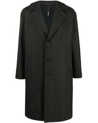 Hevò - Ostuni Single-breasted Coat - Lyst