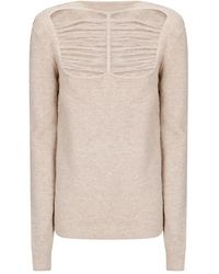 Rick Owens - Open-Back Sweater - Lyst