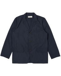 Universal Works - Capitol Notch-Lapel Flap-Pocket Single-Breasted Blazer - Lyst