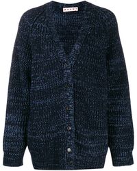 Marni Cárdigan oversize - Azul