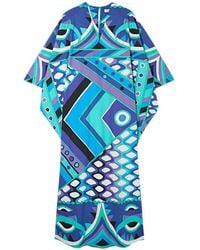 PUCCI - Caftan À Imprimé Vivara - Lyst