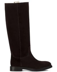 Doucal's - Knee-High Leather Boots - Lyst