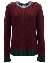 Valentino Garavani - Ribbed-Knit Sweater - Lyst