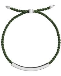 Monica Vinader - Mv Linear Bold Cord Friendship Bracelet - Lyst