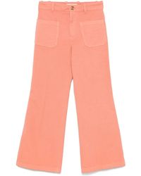 Chloé - Cropped Bootcut Trousers - Lyst