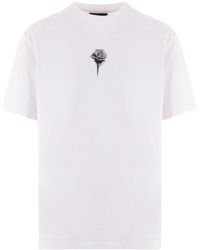 Han Kjobenhavn - Rose-print Cotton T-shirt - Lyst