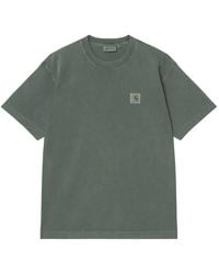 Carhartt - Vista Logo-Patch Cotton T-Shirt - Lyst