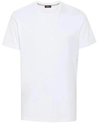 Peserico - T-Shirt Mit Logo-Print - Lyst