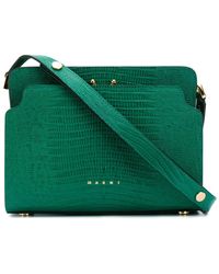 Marni Trunk Reverse Crossbodytas - Groen