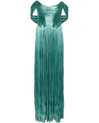 Maria Lucia Hohan - Sharon Pleated Silk Gown - Women's - Nylon/spandex/elastane/silk - Lyst