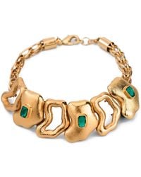 FENOMENA - Ciclo Emerald-Embellished Bracelets - Lyst
