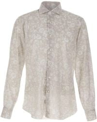 Barba Napoli - Camicia A Fiori - Lyst