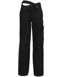 BOHEMSEO - Cross-Waist Cargo Pants - Lyst