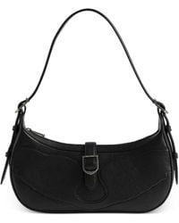 Zadig & Voltaire - Moonrise Buckle-Detail Curved Shoulder Bag - Lyst